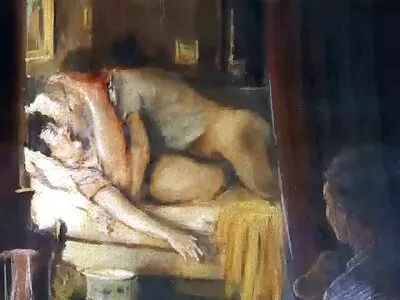 ಕ್ಯಾಮೆರಾದ ಮುಂದೆ ಒರಟಾದ ಗುದದ್ವಾರ